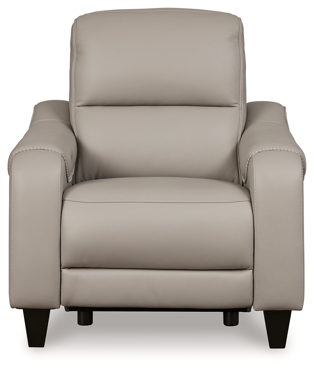 Mercomatic Gray Power Reclining Sofa, Loveseat and Recliner