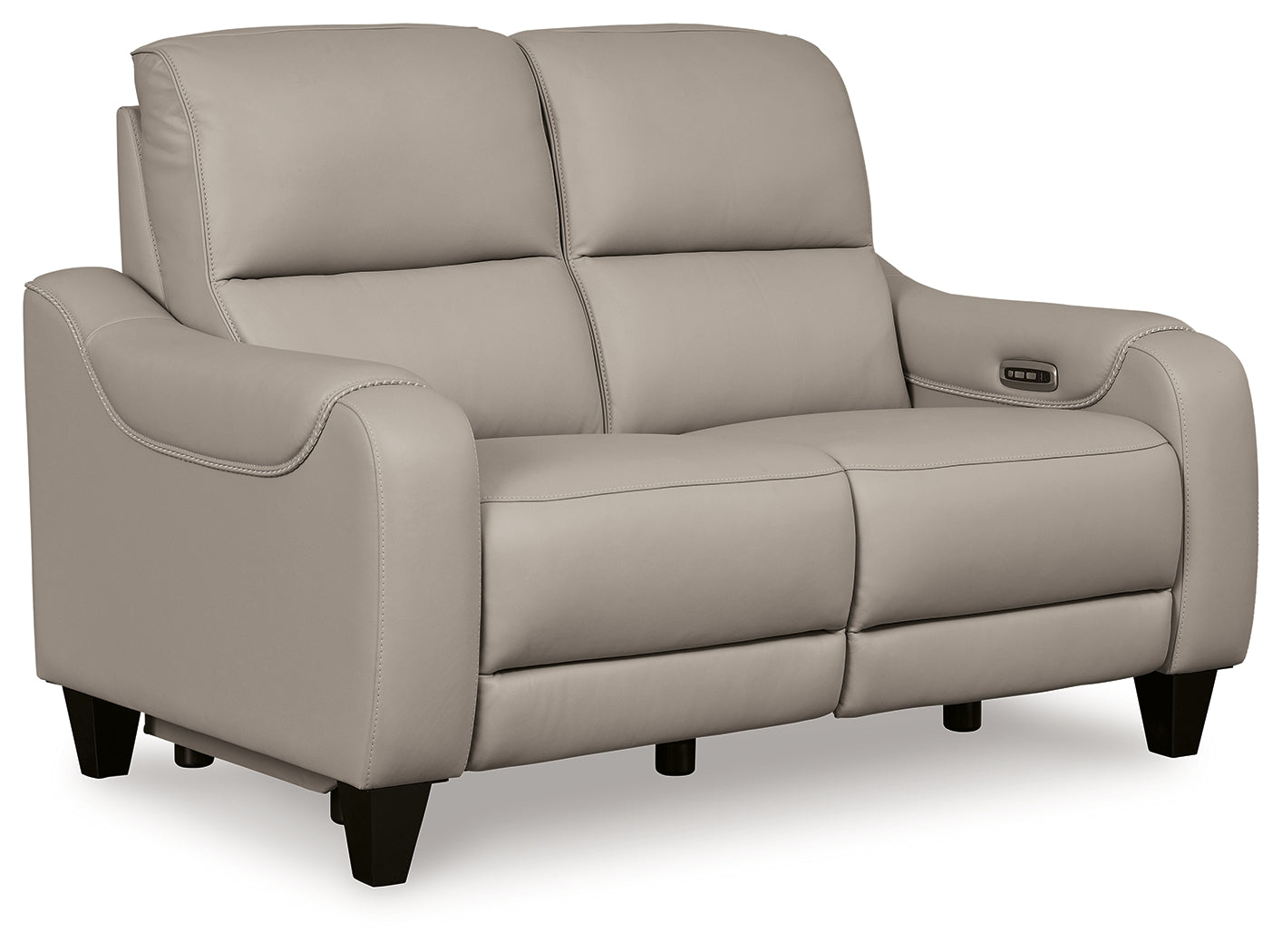 Mercomatic Gray Power Reclining Sofa, Loveseat and Recliner