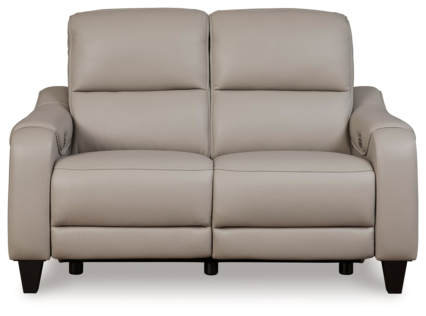 Mercomatic Gray Power Reclining Sofa, Loveseat and Recliner