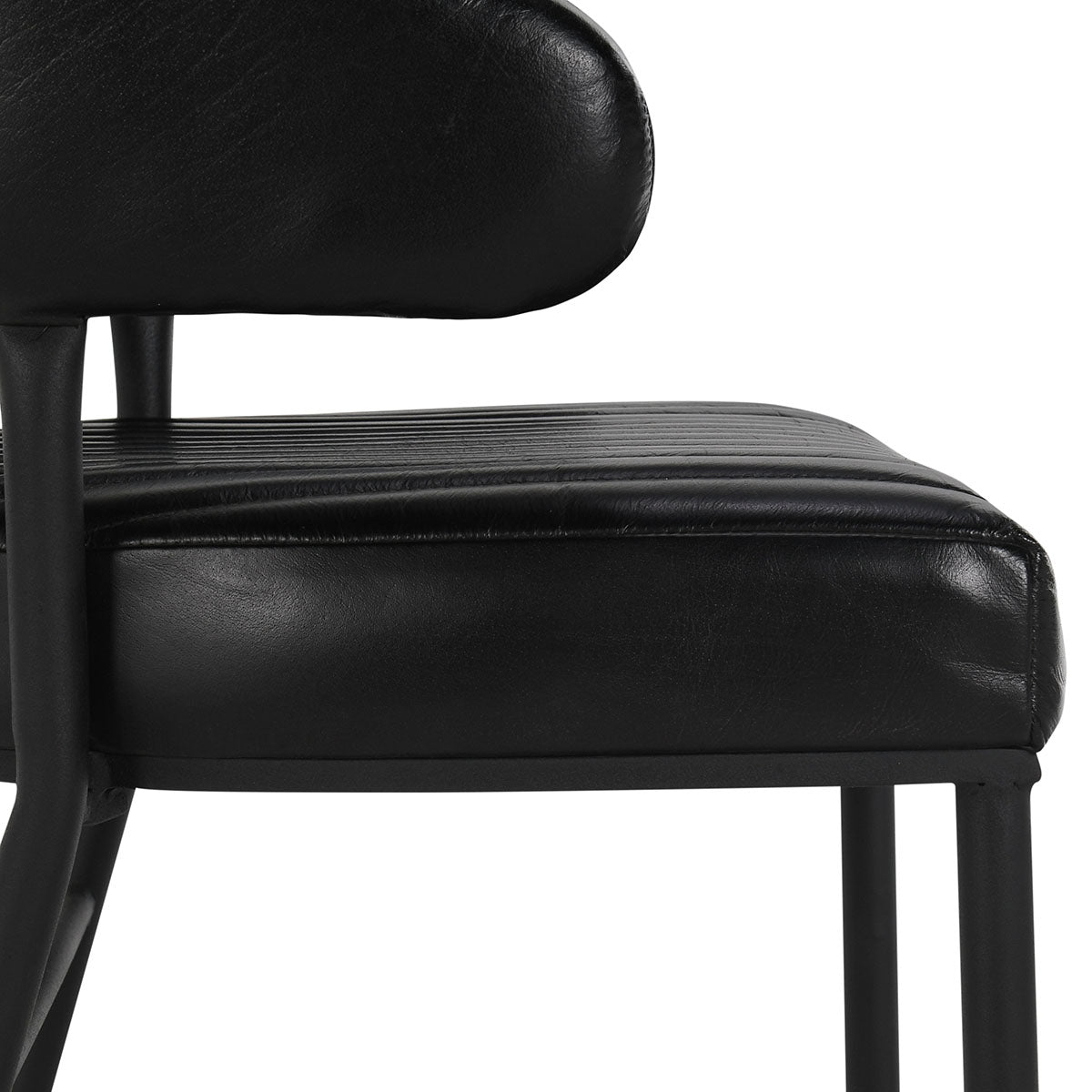 Umbria Black 26" Counter Stool - Ornate Home