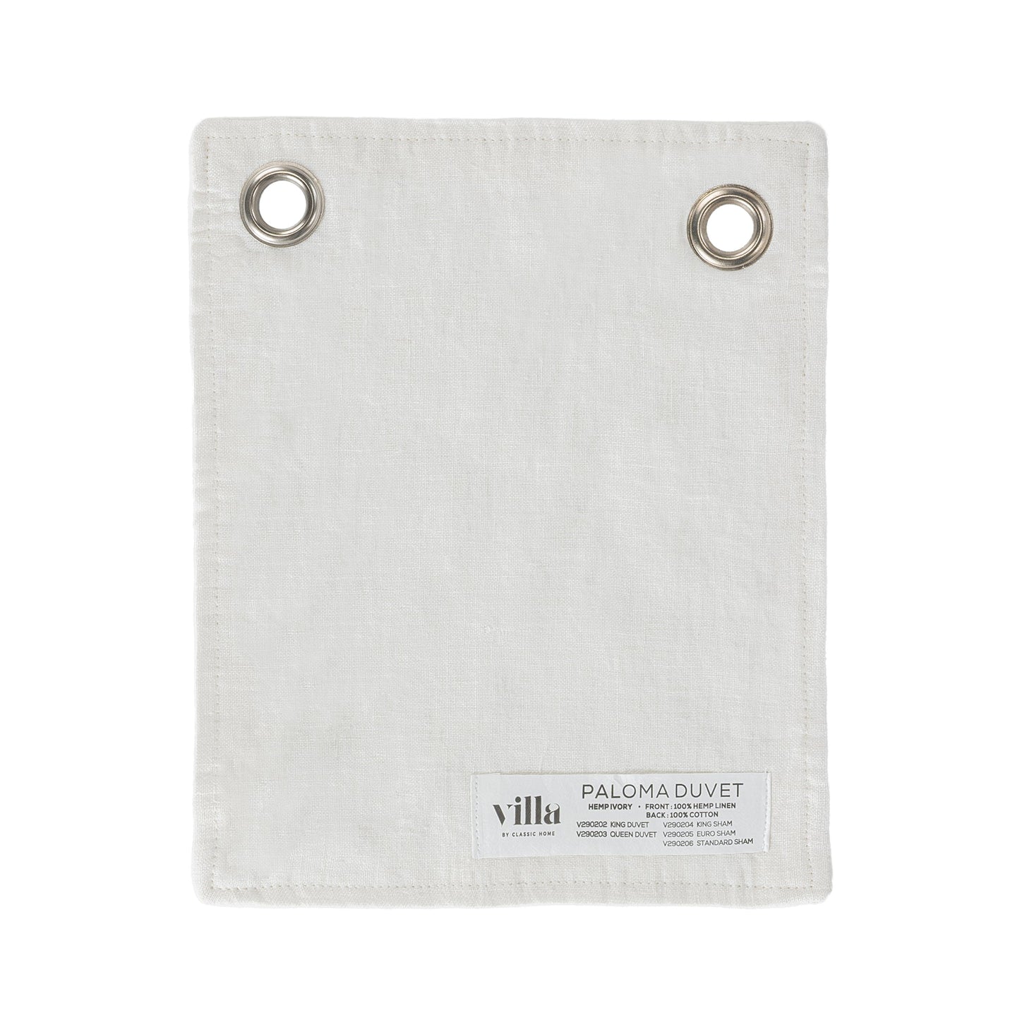 Paloma Ivory Hemp Duvet Collection
