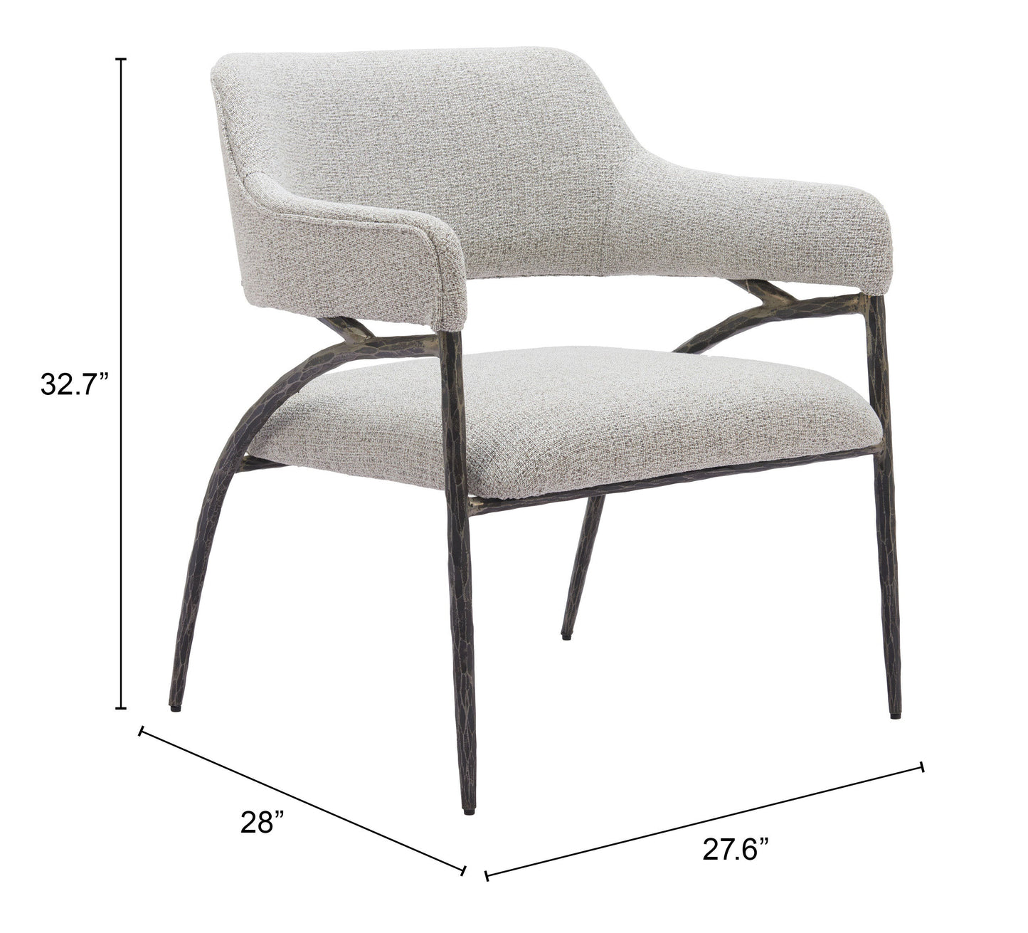 Vesterboro Gray Accent Chair - Ornate Home