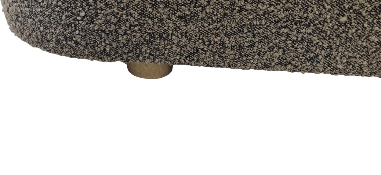 Virgil Kiki Pumpernickel Upholstered Hinged Storage Bench - Ornate Home