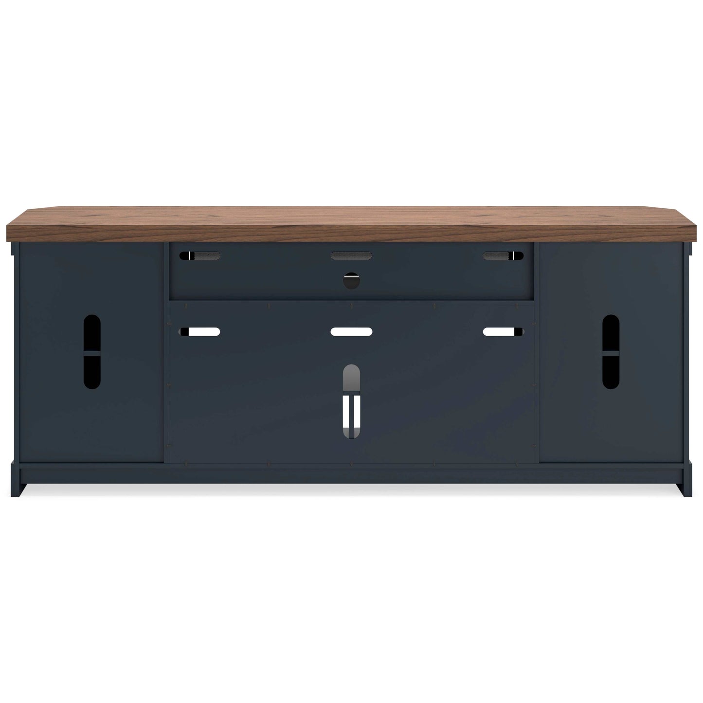 Landocken Brown & Blue  83" TV Stand