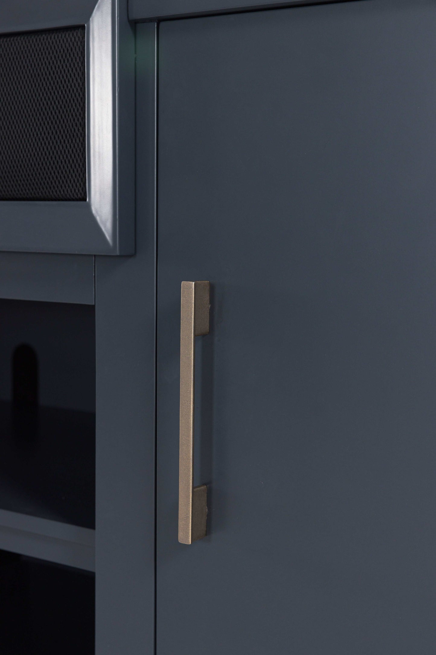 Landocken Brown & Blue  83" TV Stand