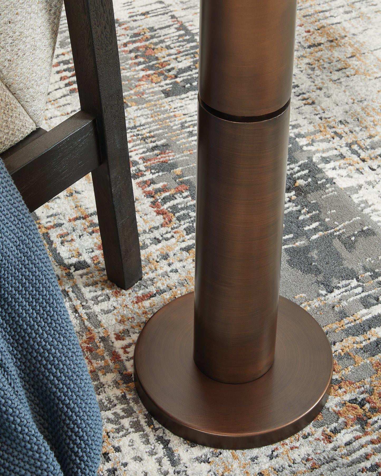 Wendfield Antique Copper Finish Floor Lamp - Ornate Home