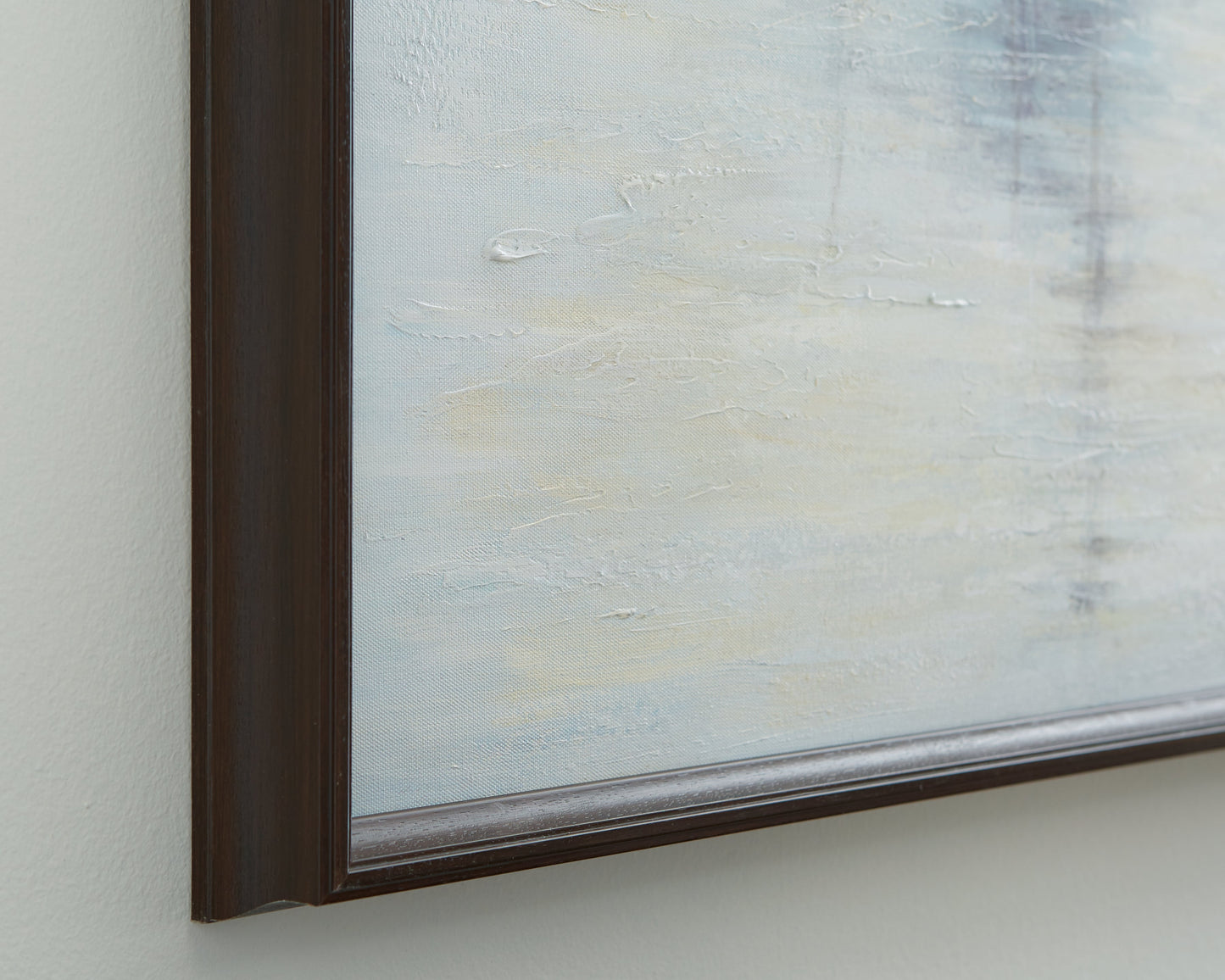 Worthney Blue/White/Brown Wall Art- Viva Furn