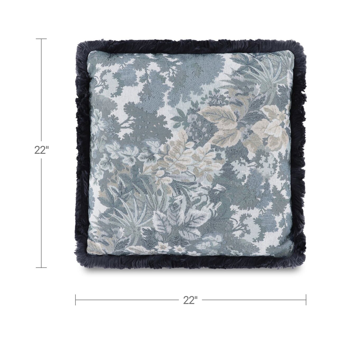 Yasmin Tapestry Square Cushion - Ornate Home