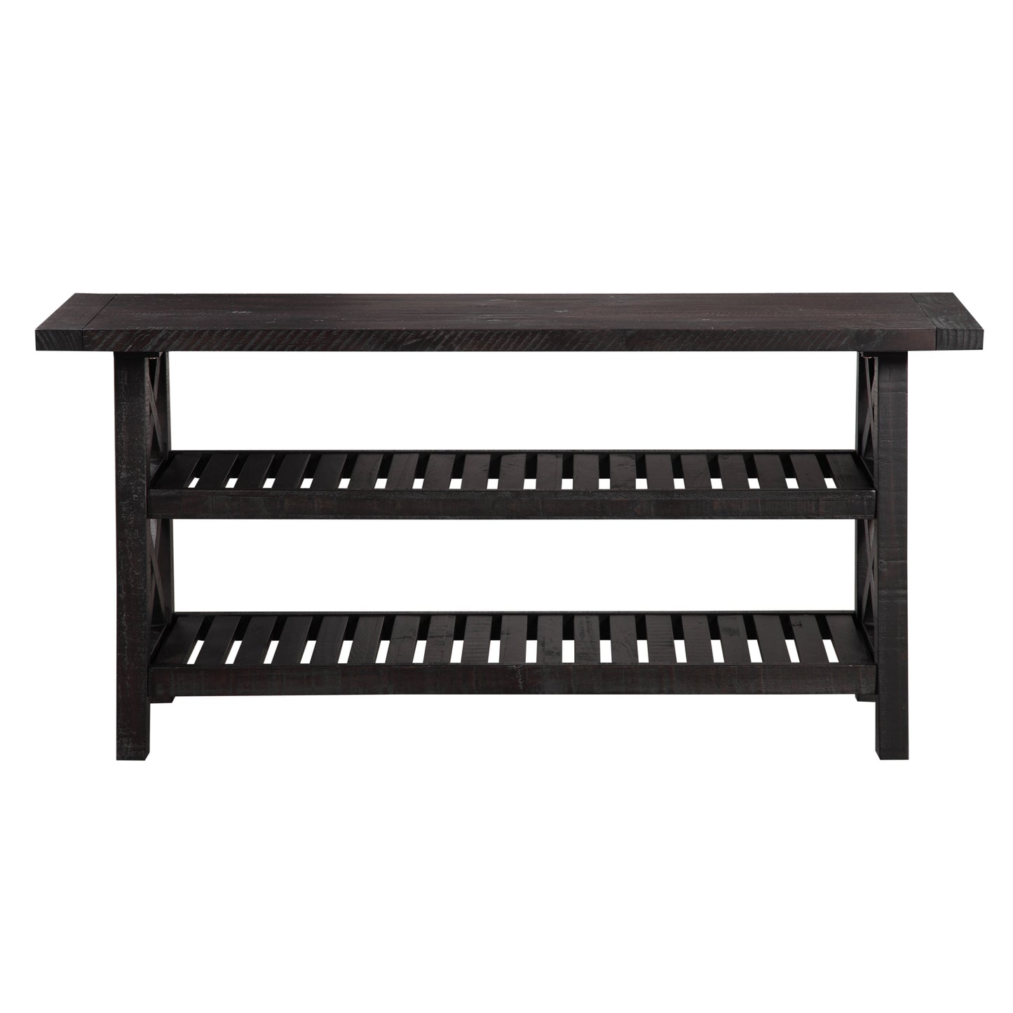 Yosemite Solid Wood Console Table in Cafe - Ornate Home