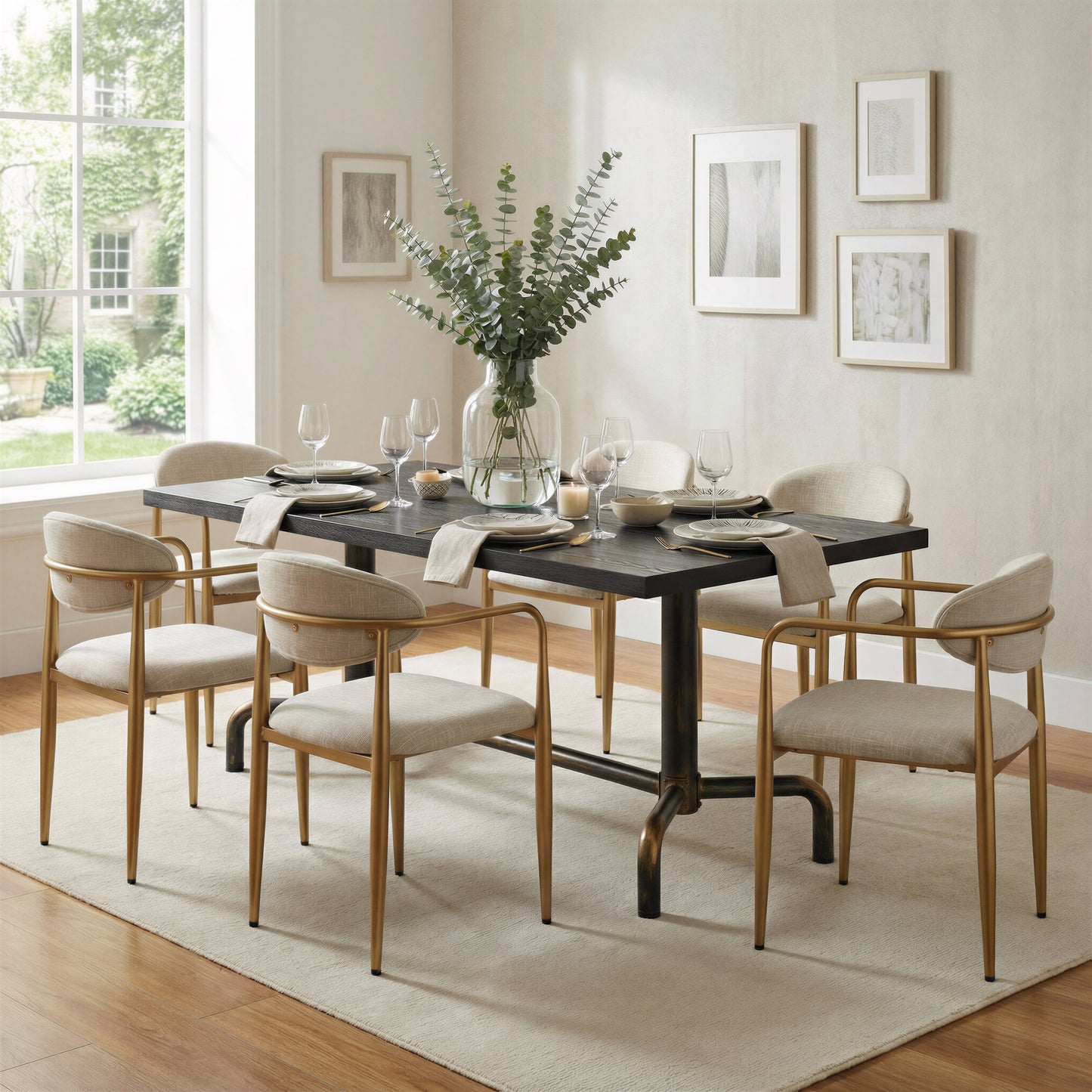 Zens Gray Dining Chair (Set of 2) Quill - Ornate Home