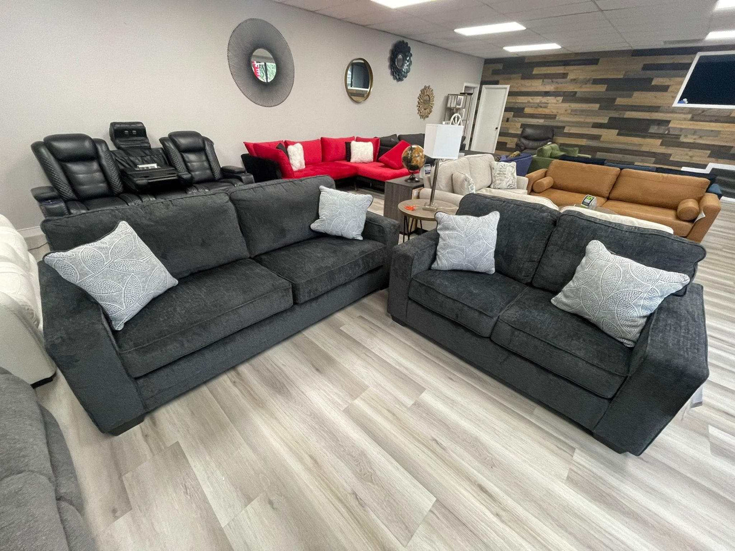Altari Stationary Sofa & Loveseat / 2pc