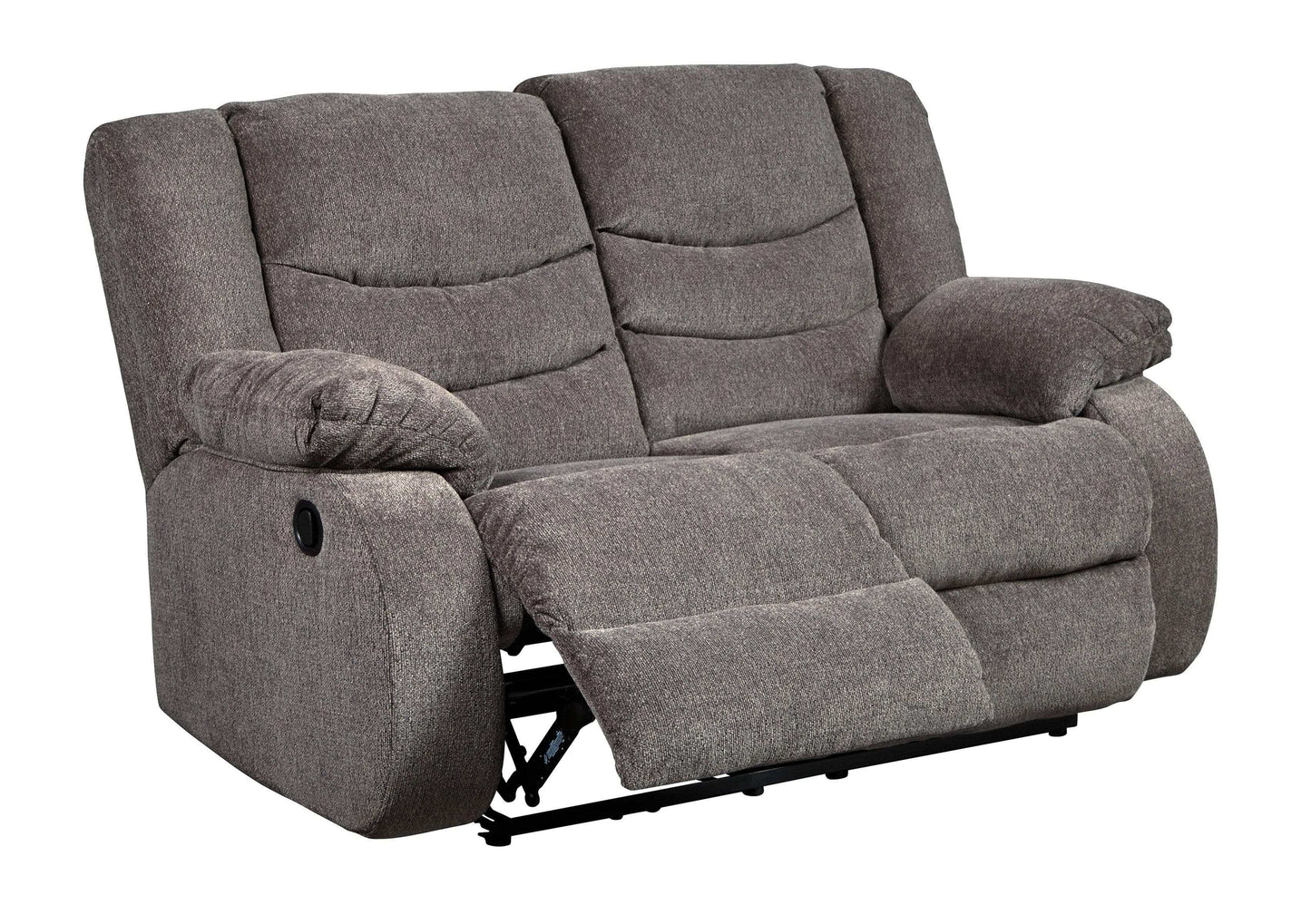 Tulen Gray Manual Reclining Loveseat