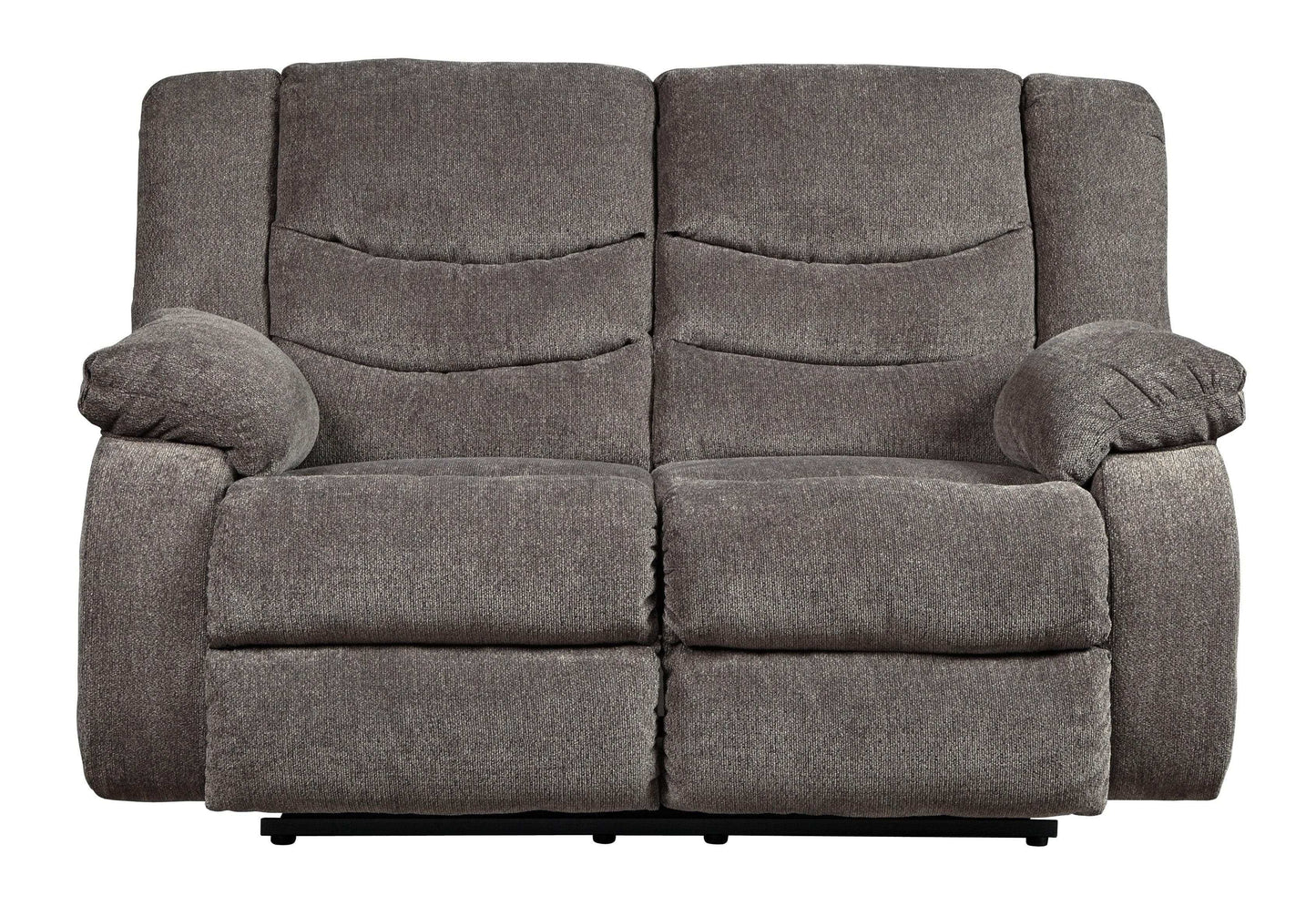 Tulen Gray Manual Reclining Loveseat