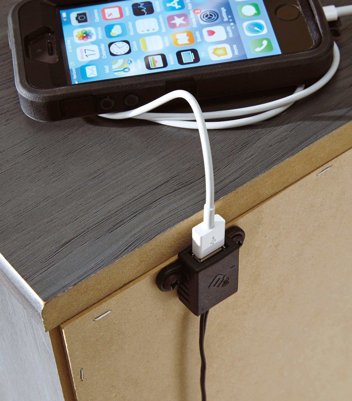 Lodanna Gray Nightstand