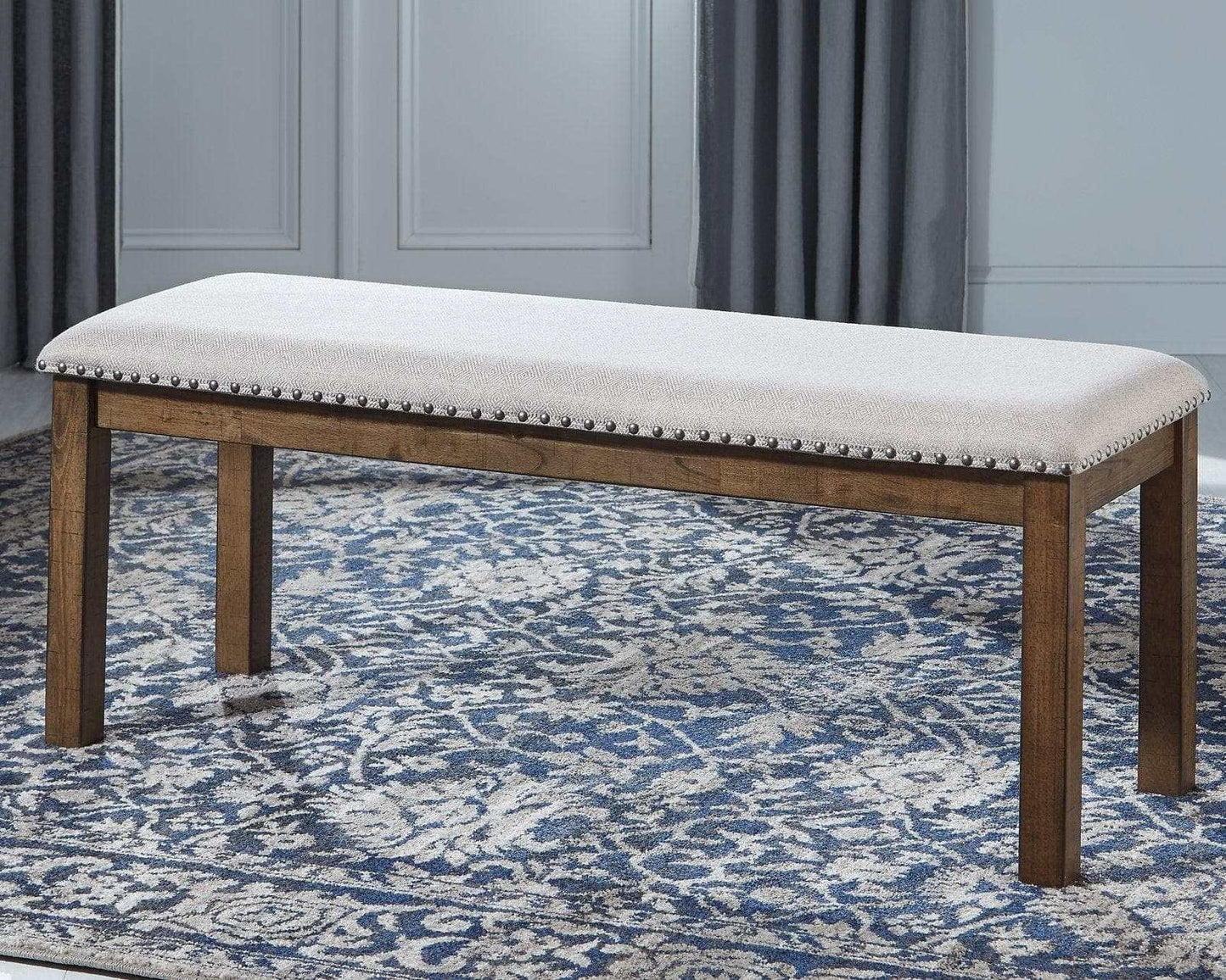 Moriville Beige Dining Bench