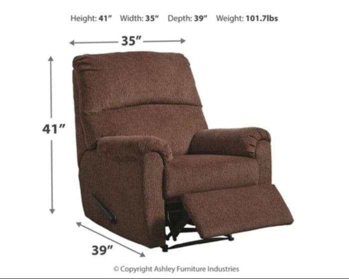 Nerviano Zero Wall Manual Recliner
