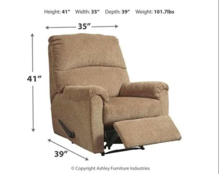 Nerviano Zero Wall Manual Recliner