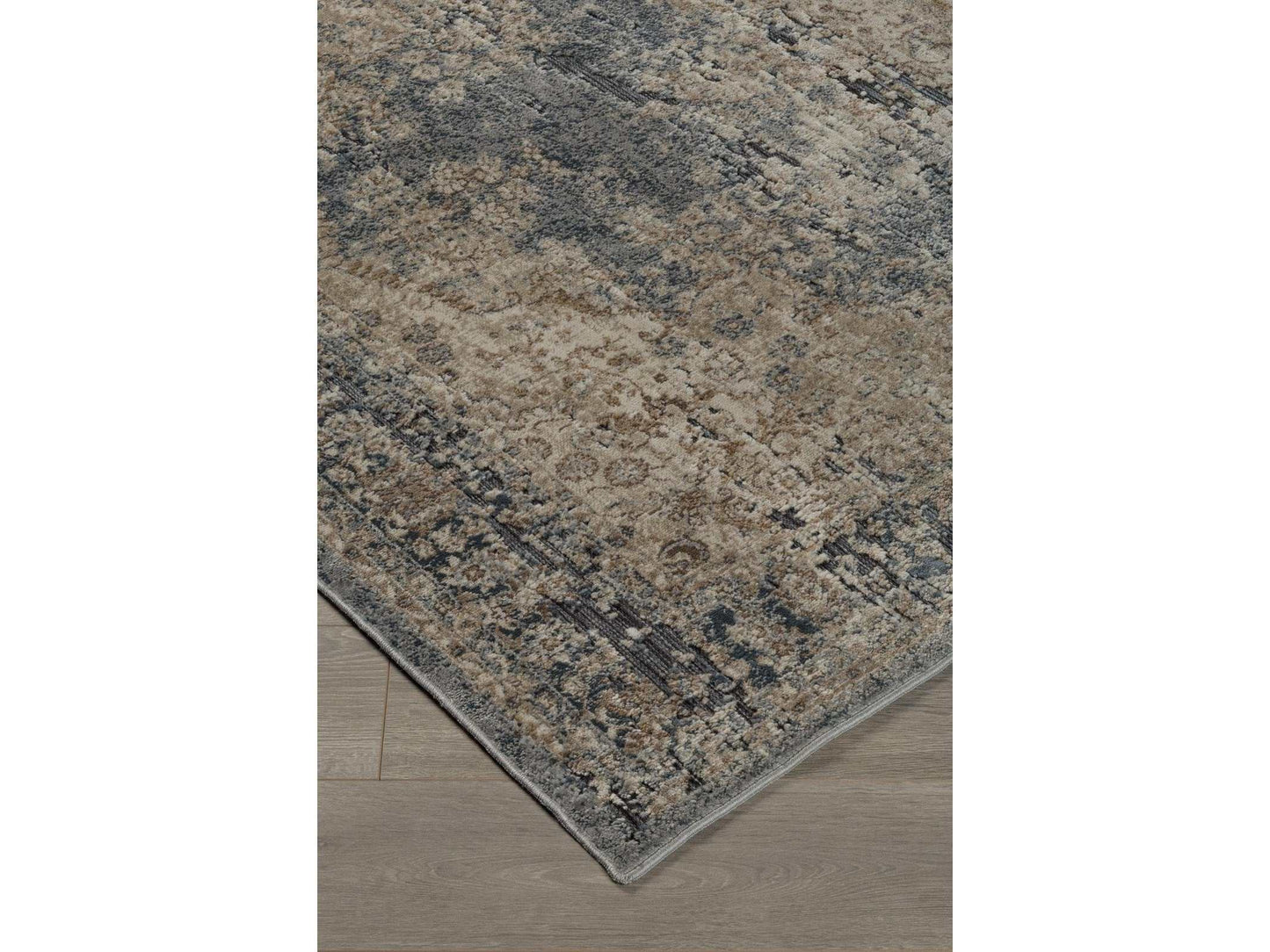 South Blue/Beige 5' x 7' Rug