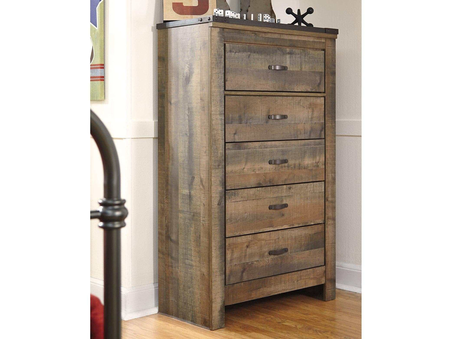 Trinell Brown Chest of Drawers