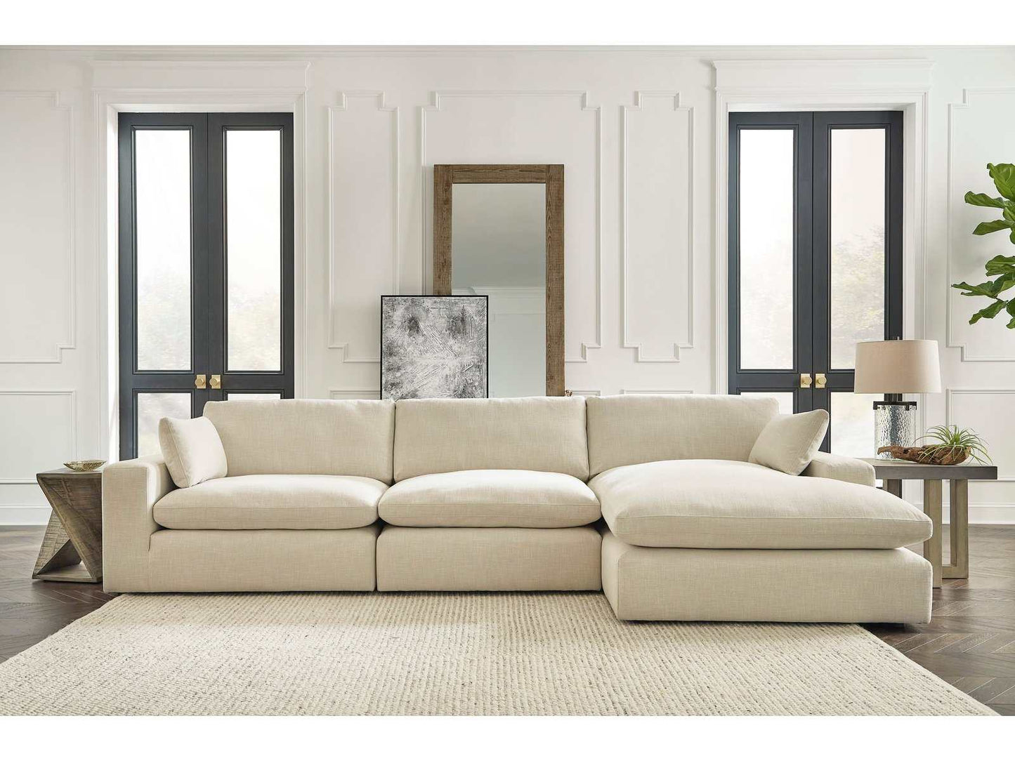 Elyza Linen Modular Sectional Units Create your own Style