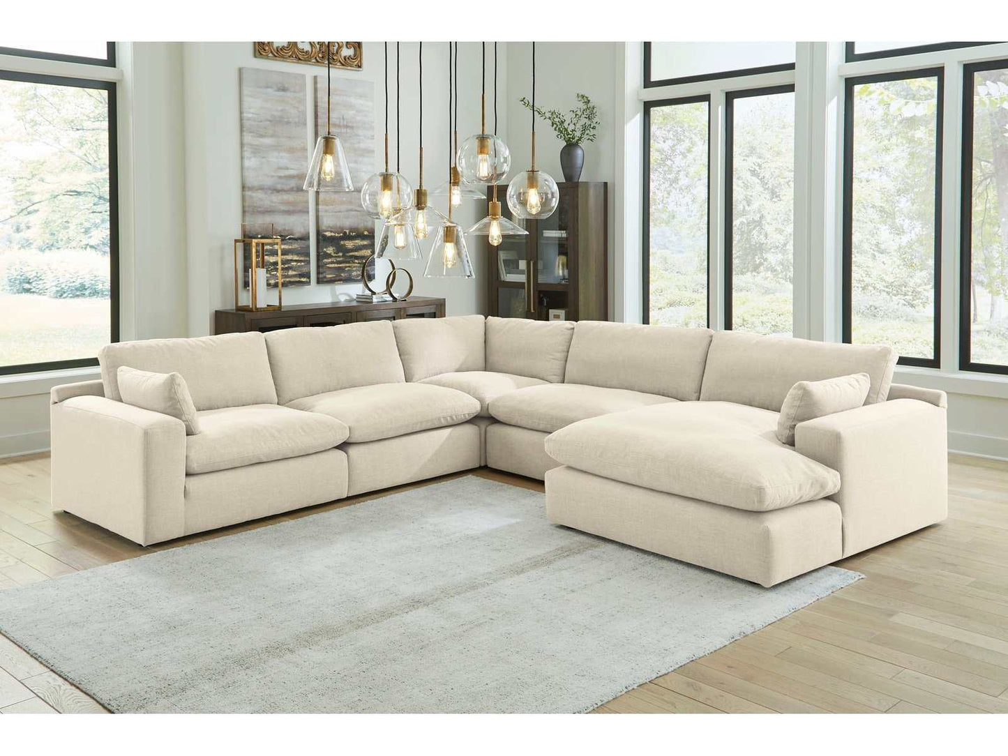 Elyza Linen Modular Sectional Units Create your own Style