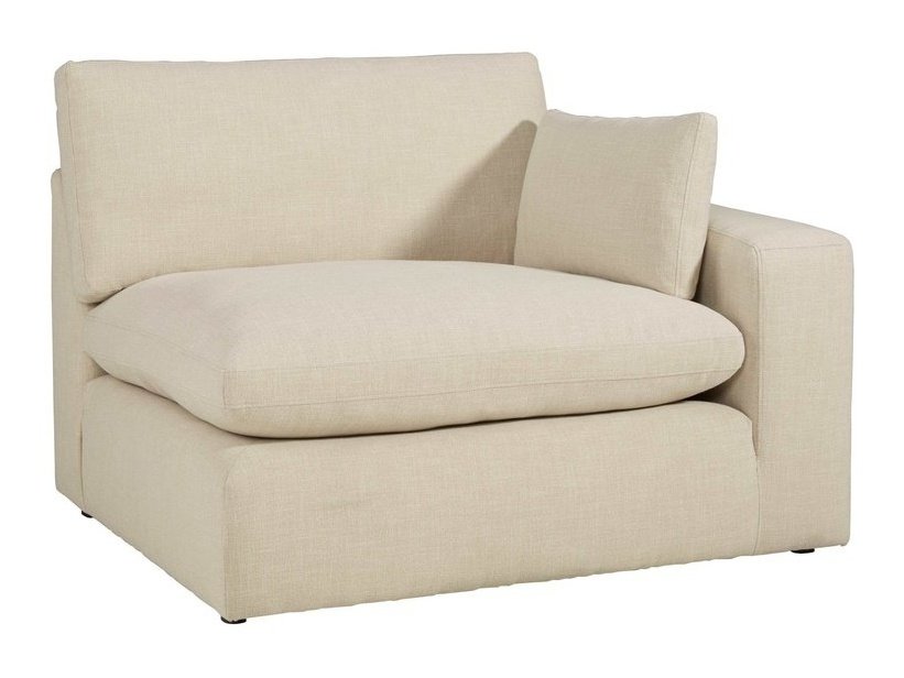 Elyza Linen 3pc Sectional Sofa