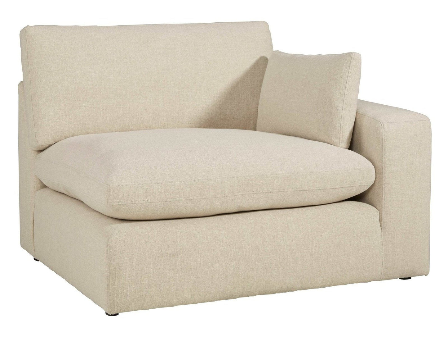 Elyza Linen 2pc Sectional Loveseat