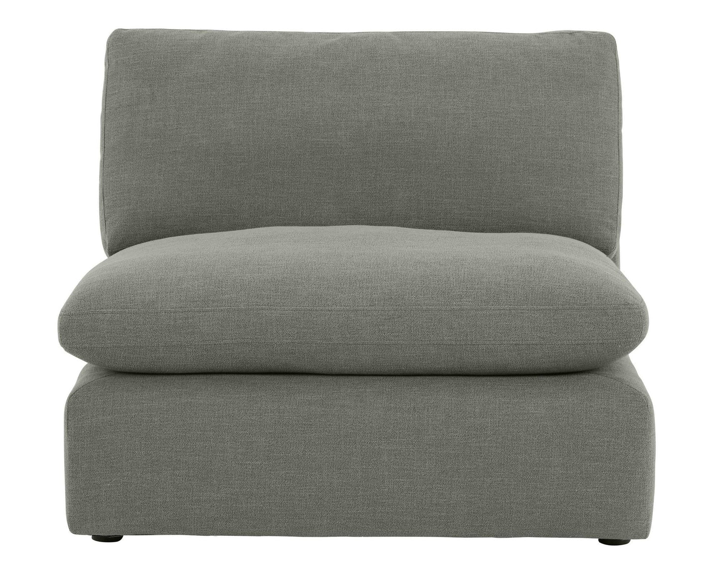 Elyza Smoke 3pc Sectional Sofa w/ LAF Corner Chaise