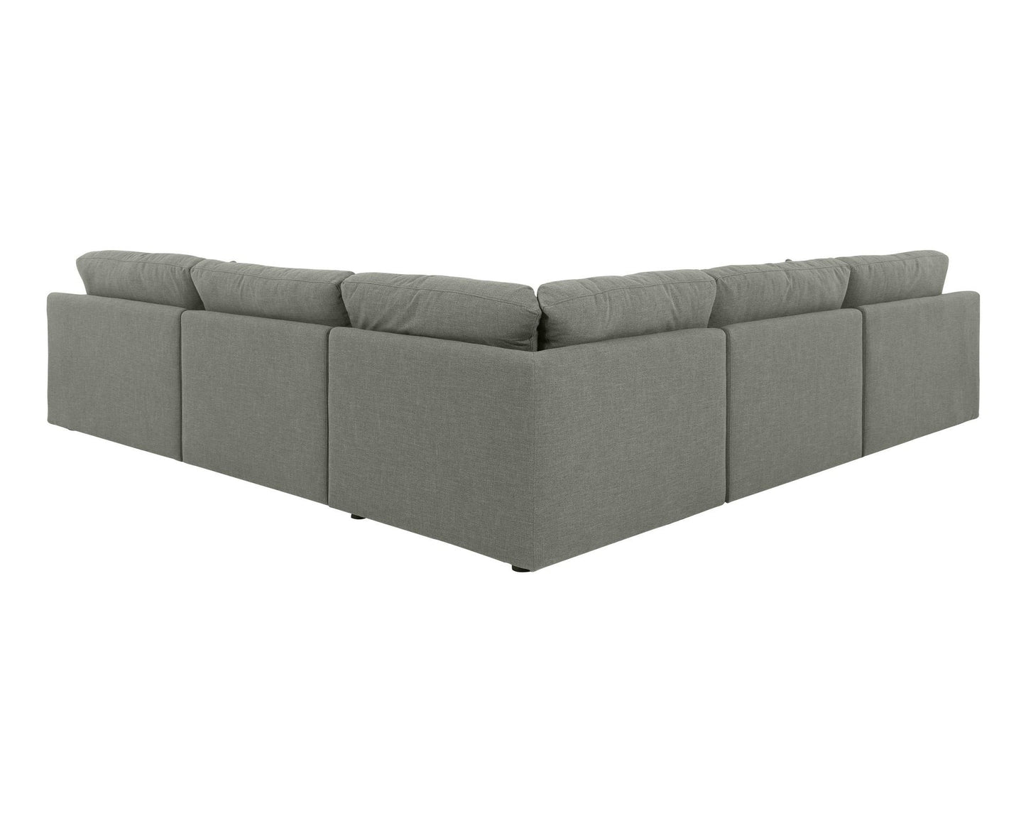 Elyza Smoke 5pc Sectional Sofa