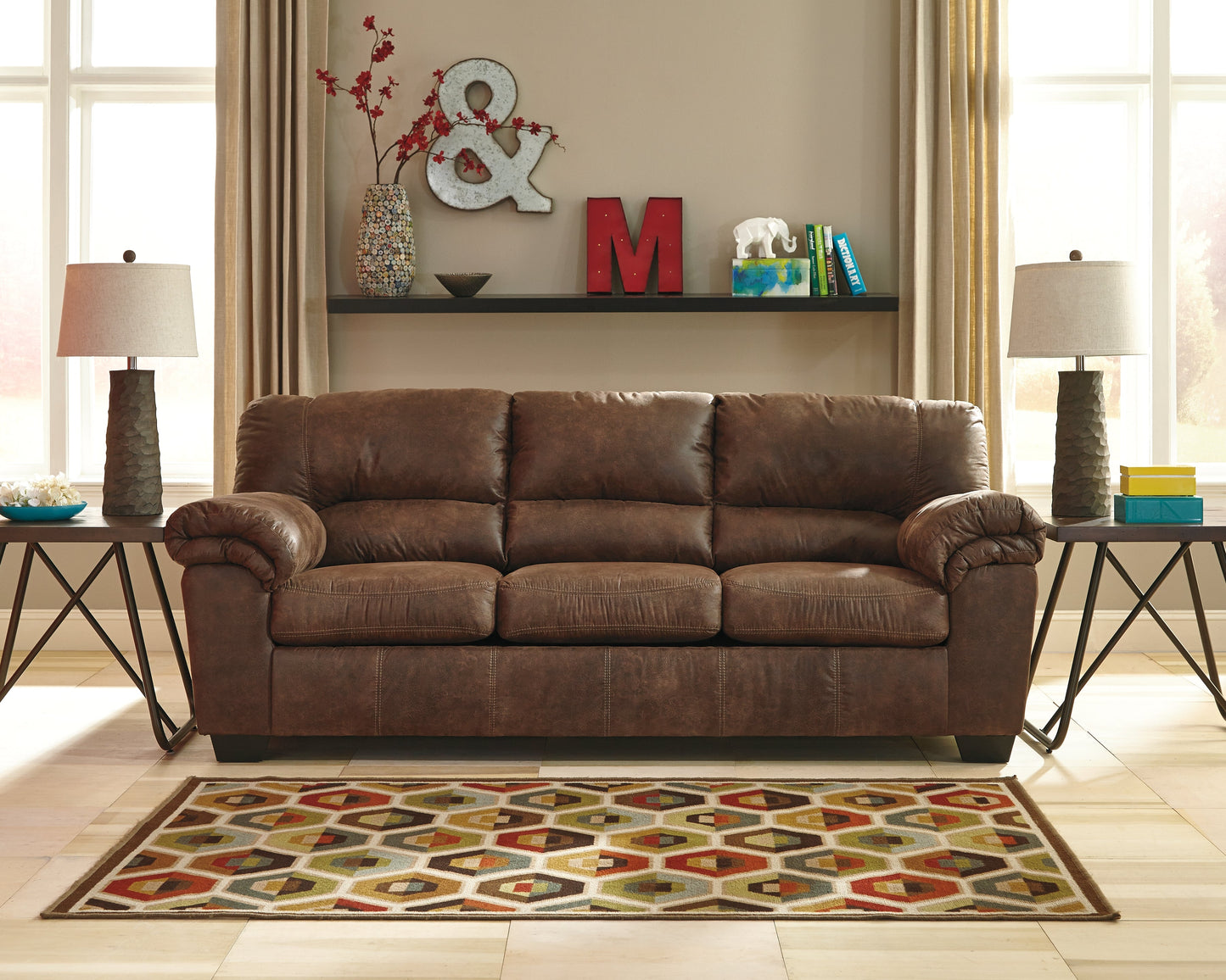 Bladen Brown Sofa, Loveseat and Recliner