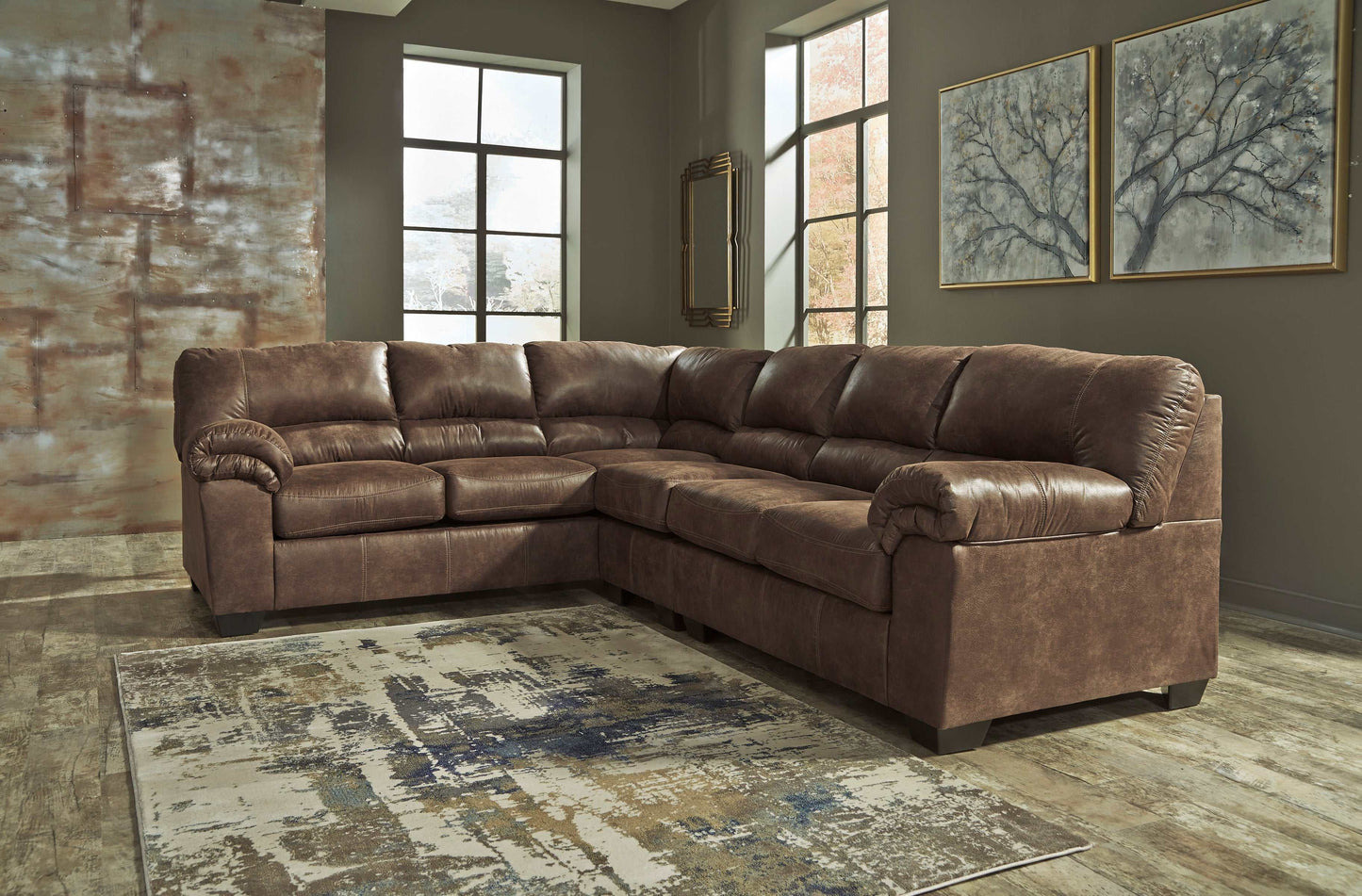 Bladen Coffee 3pc Sectional LAF Sofa