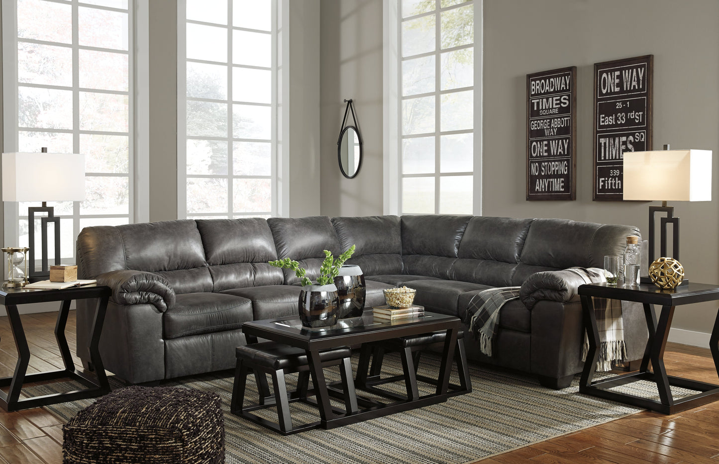 Bladen Slate 3-Piece Sectional