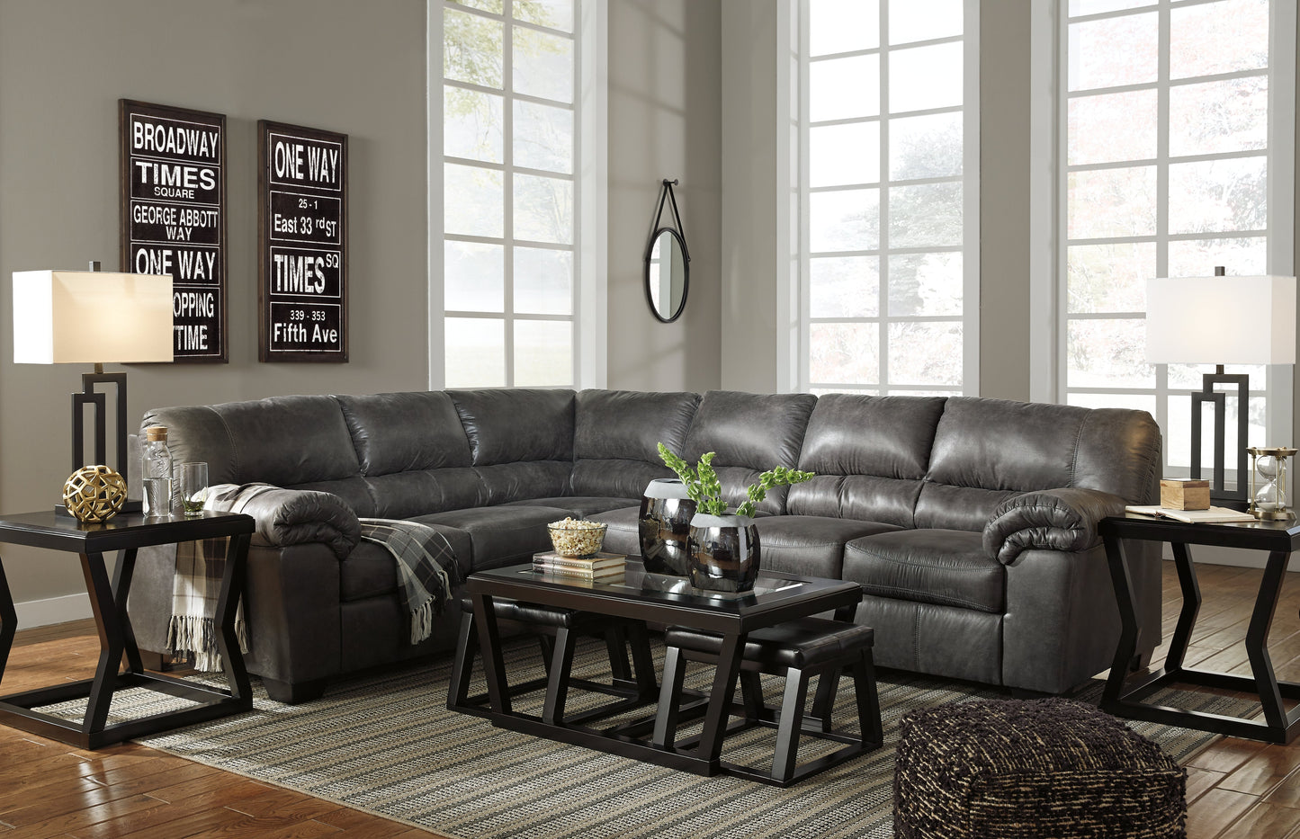 Bladen Slate 3pc Sectional