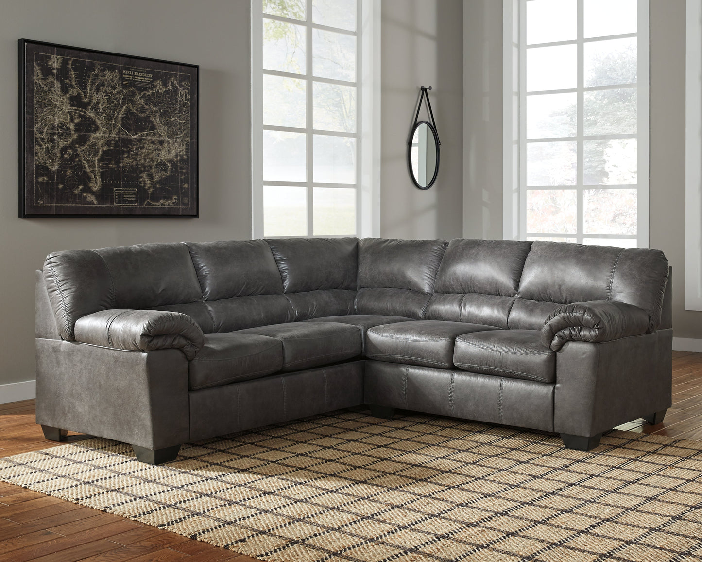 Bladen Slate 2pc Sectional