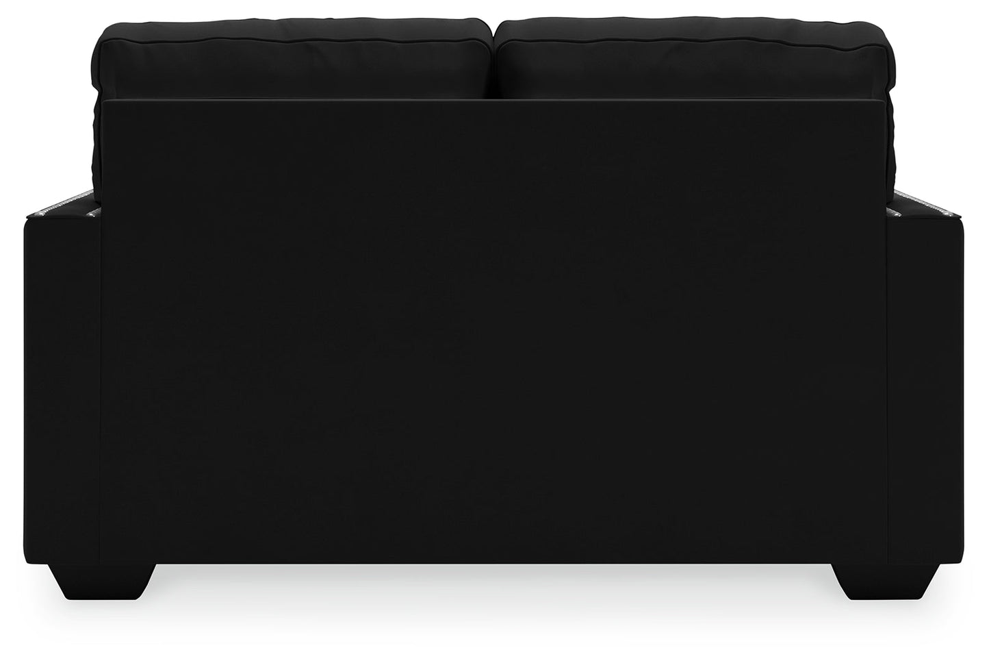 Gleston Black Loveseat and Chair