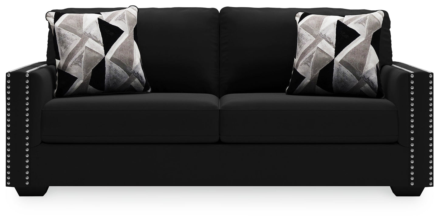 Gleston Black Sofa and 2 Chairs