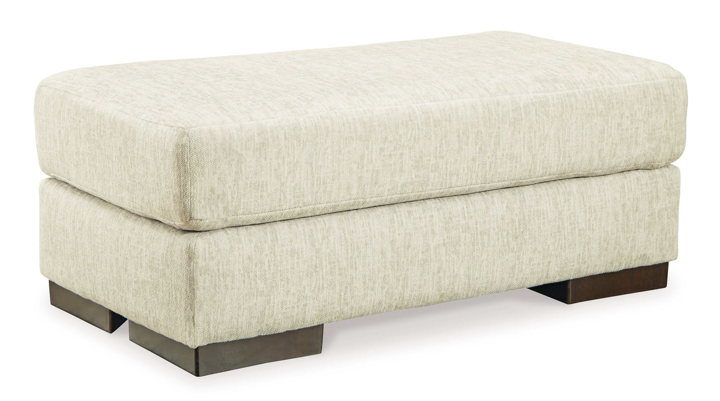 Caretti Parchment Ottoman