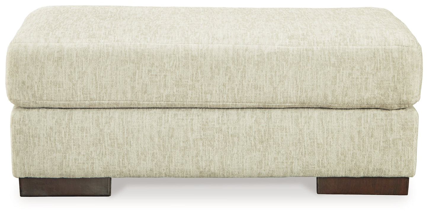 Caretti Beige Sofa, Loveseat, Oversized Chair and Ottoman