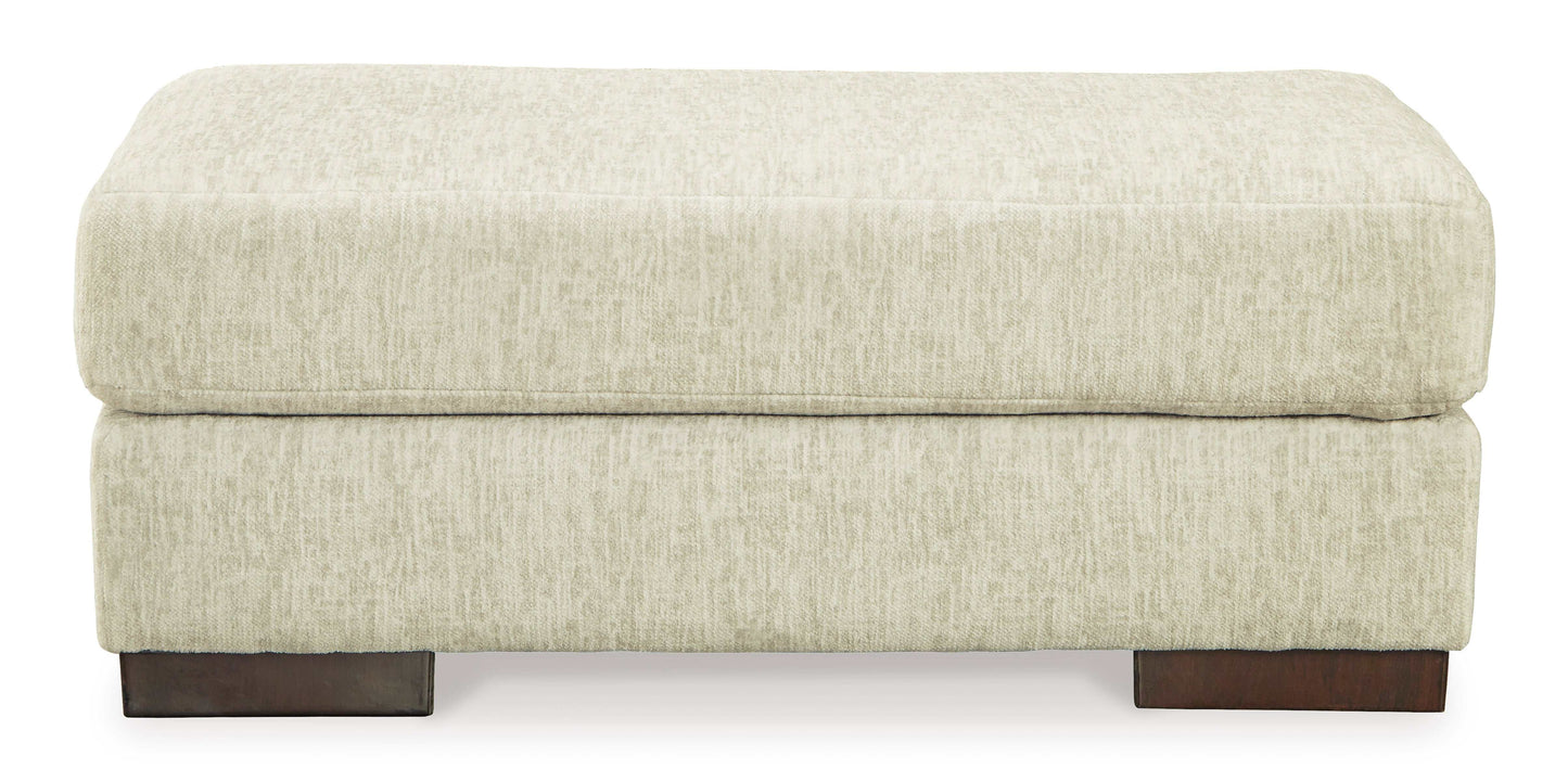 Caretti Parchment Ottoman