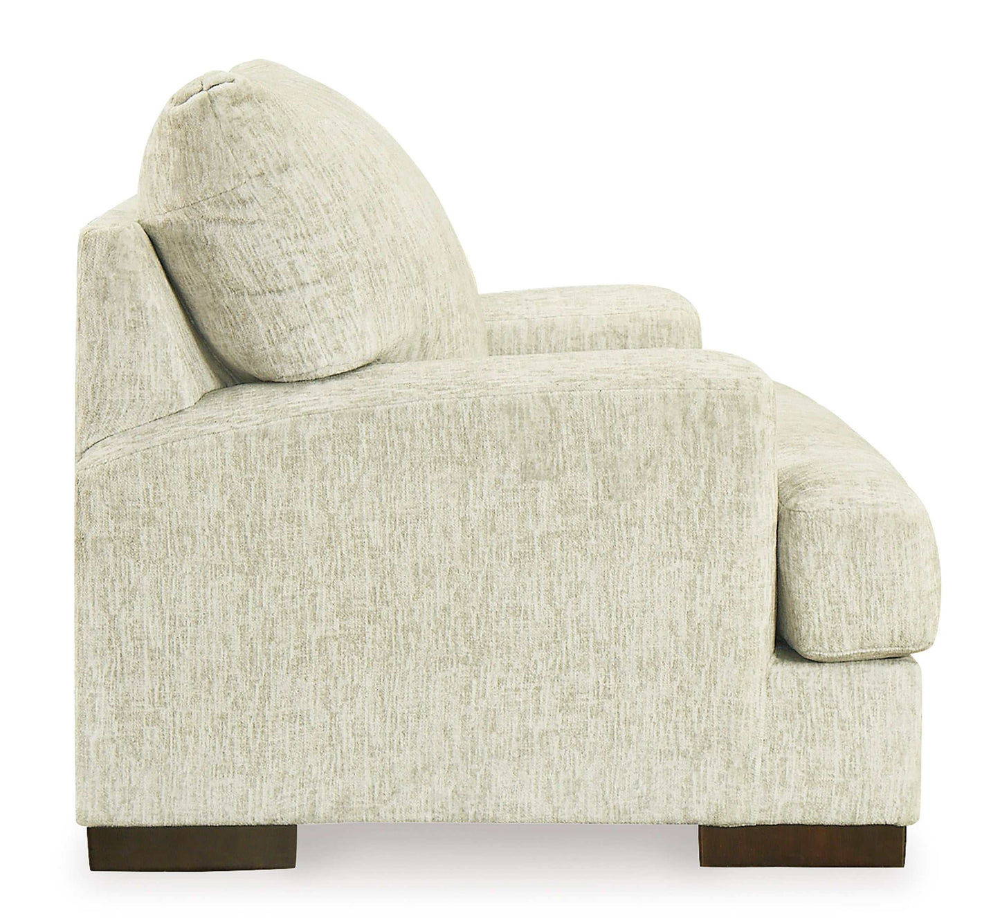 Caretti Parchment Stationary Oversized Chair