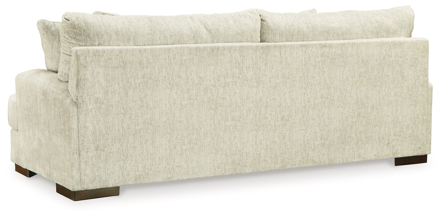 Caretti Beige Sofa, Loveseat, Oversized Chair and Ottoman