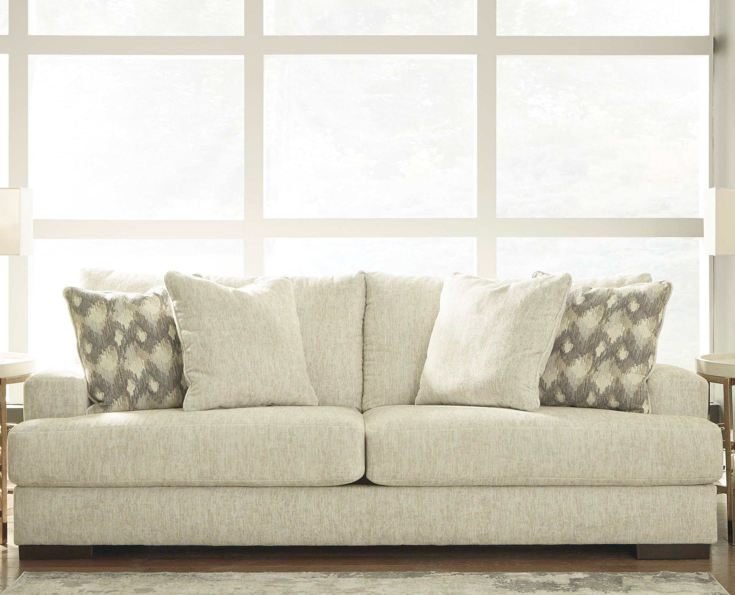 Caretti Parchment Stationary Sofa