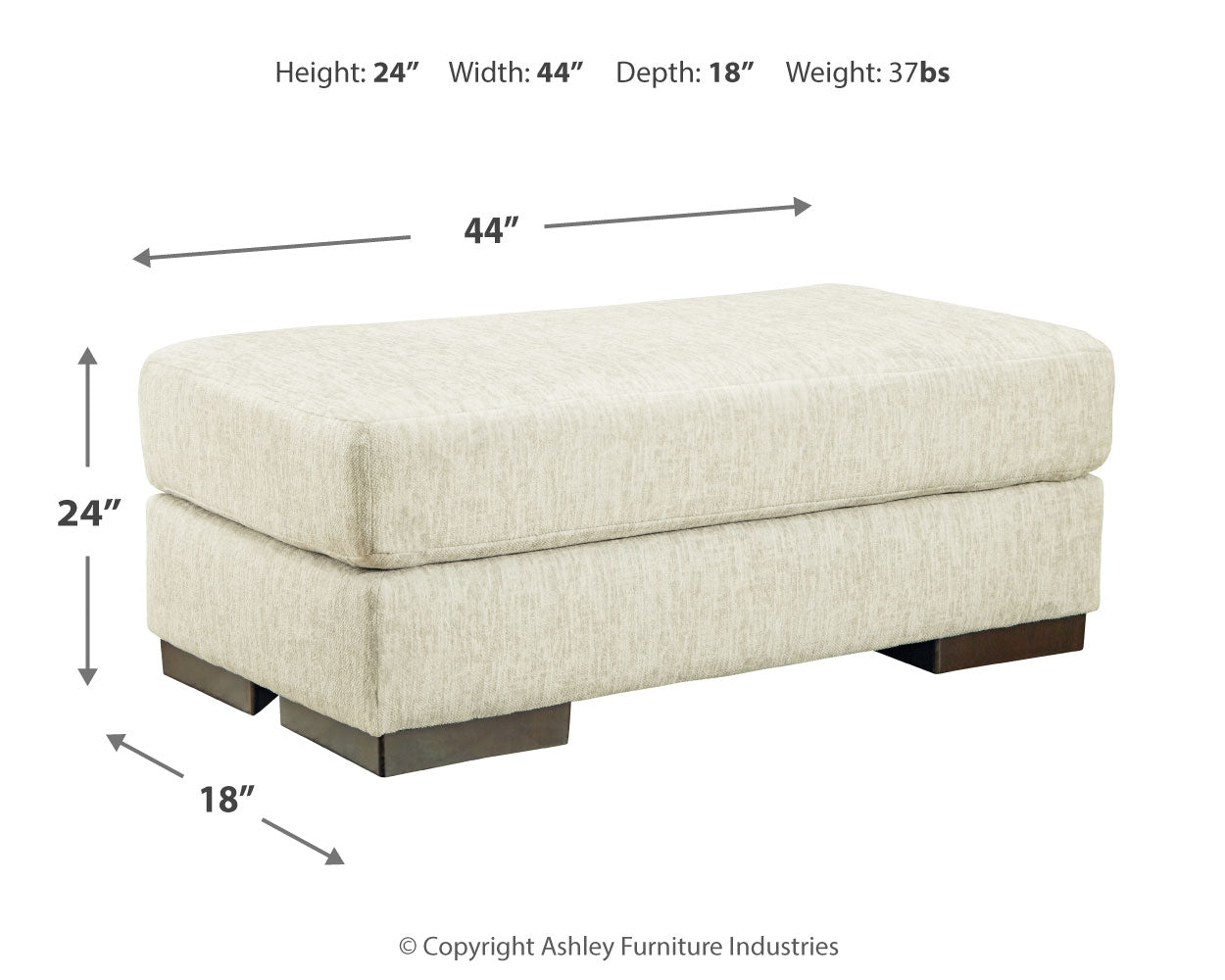 Caretti Beige Sofa, Chair and Ottoman