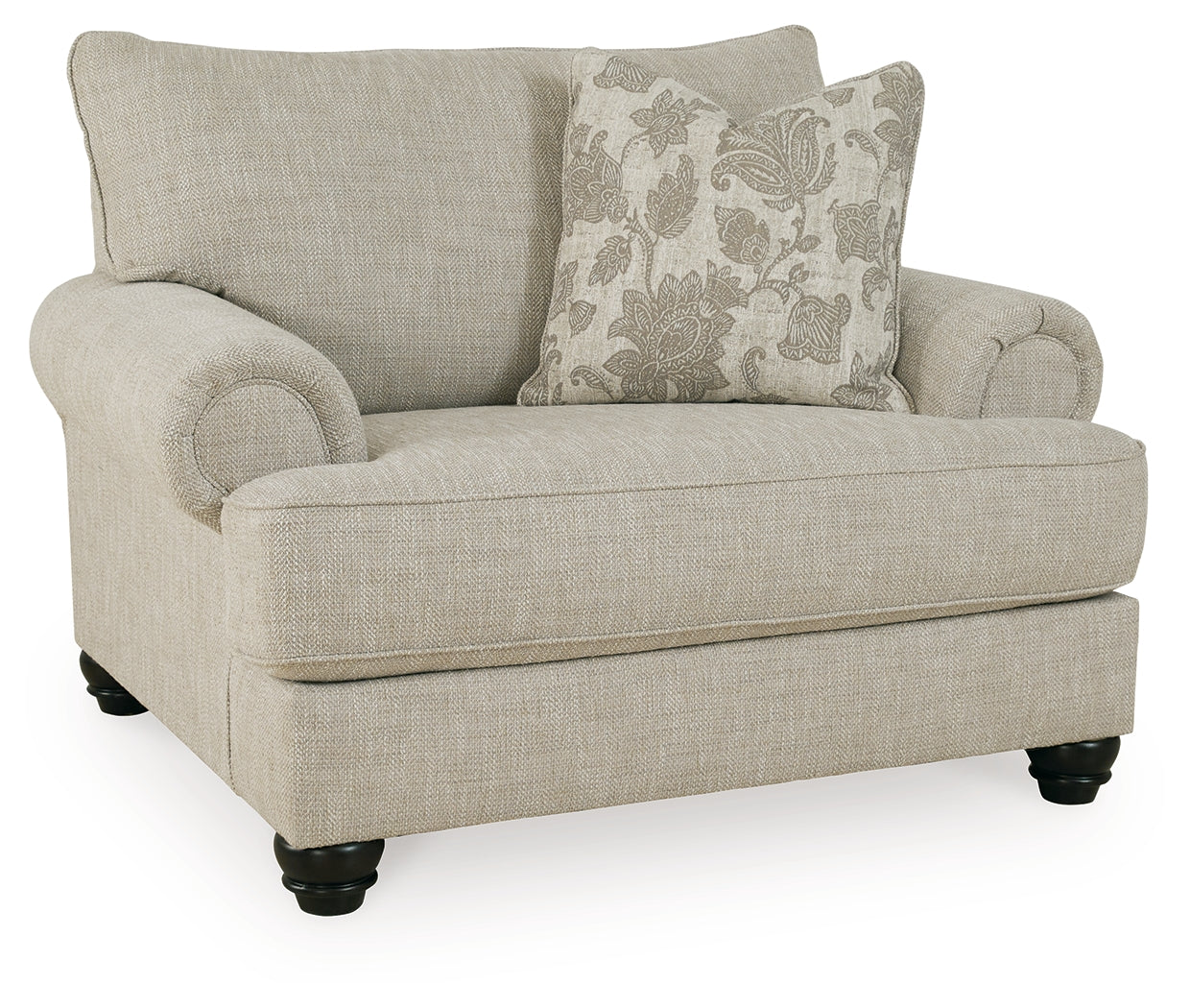 Asanti Fog Sofa, Loveseat, Oversized Chair and Ottoman