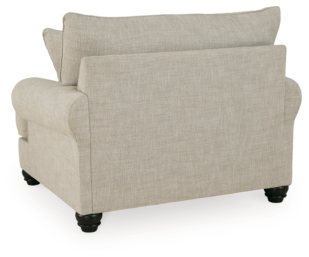 Asanti Fog Oversized Chair and Ottoman