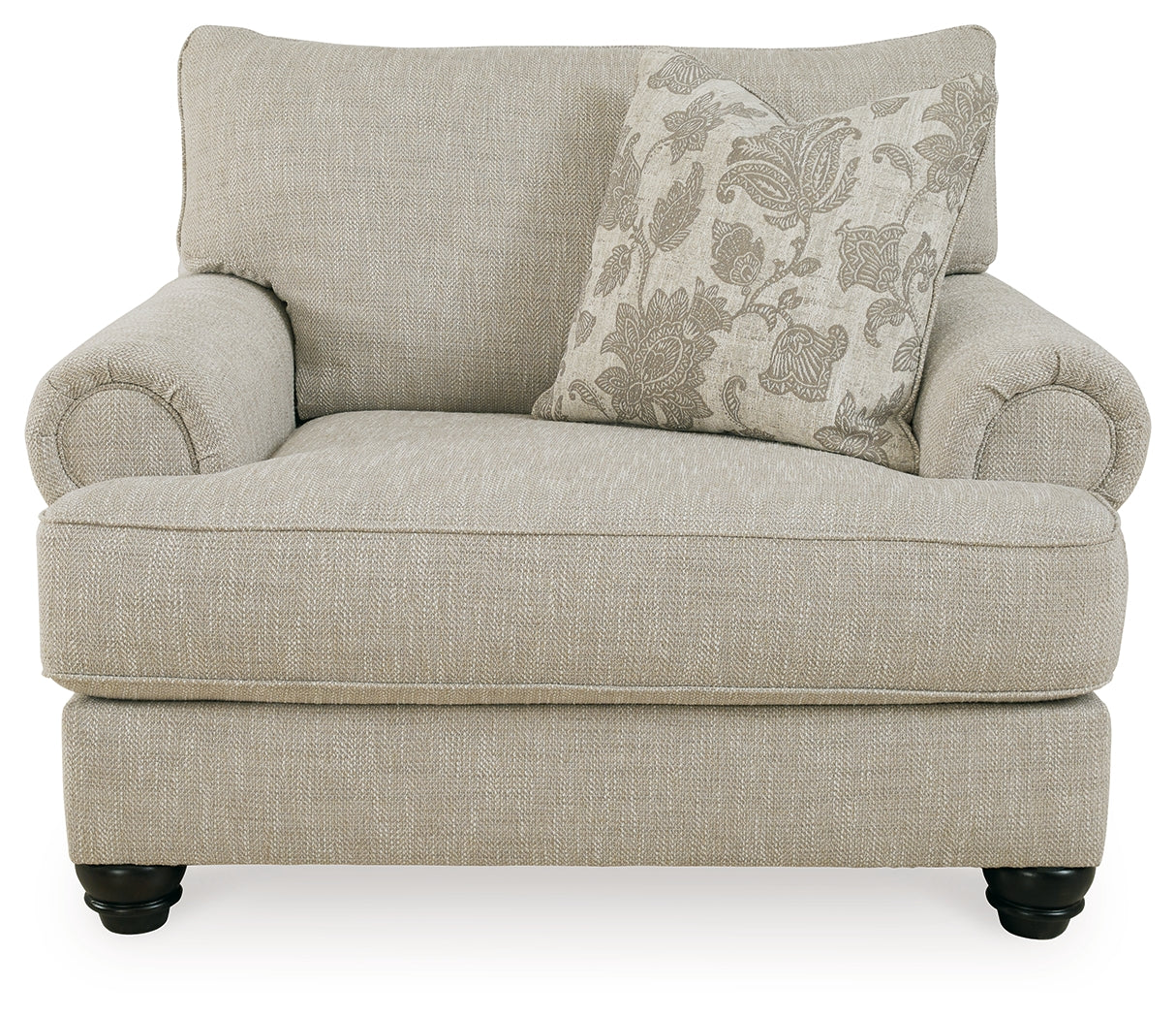 Asanti Fog Sofa, Loveseat, Oversized Chair and Ottoman