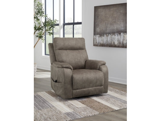 Crestmeade Fossil Power Lift Recliner - Ornate Home