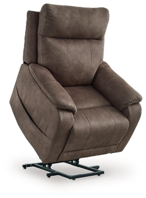 Crestmeade Espresso Power Lift Recliner - Ornate Home