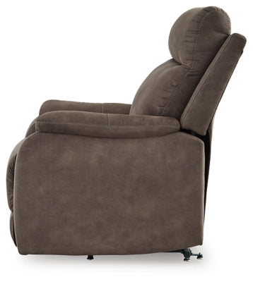 Crestmeade Espresso Power Lift Recliner - Ornate Home