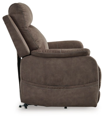 Crestmeade Espresso Power Lift Recliner - Ornate Home